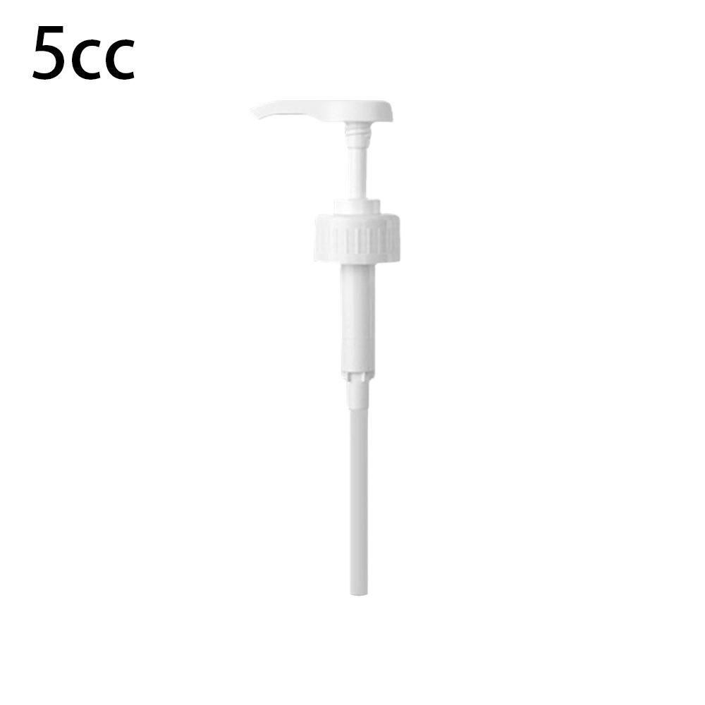 Large Capacity Syrup Drip Dispenser with Scale Lotion Dispensing Bottle Coffee Syrup Press Bottle