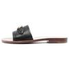 Coach Rubber Sole Quiet Slide Slippers Women's Brown CI200-BLK