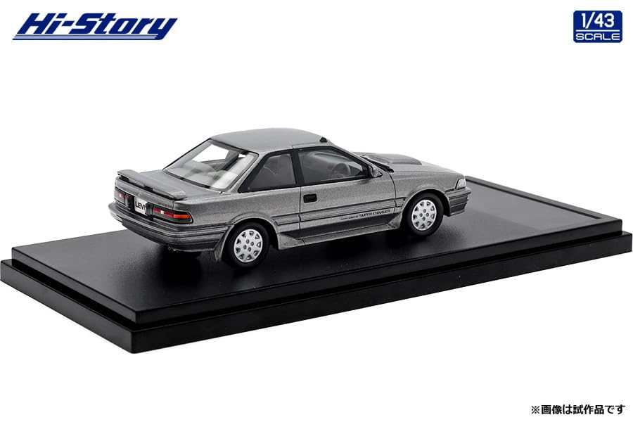Hi Story Toyota COROLLA LEVIN Gray Metallic Finished Product 1/43 GT-Z (1987)