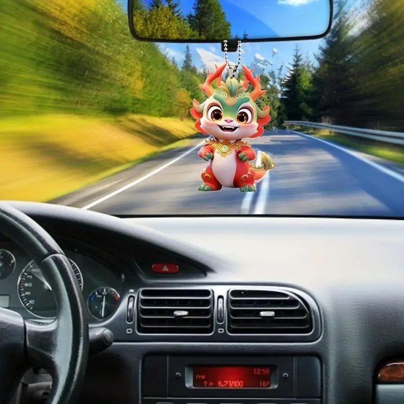 

Dragon Cute Christmas Tree Ornament Acrylic Design Charming Automotive Accessories