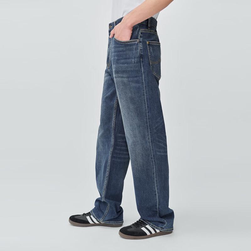 Lee Men's Easy Rider 761 Loose Wide-Leg Jeans