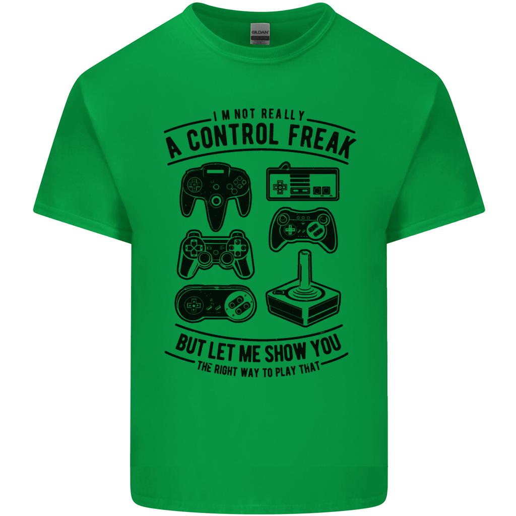 Control Freak Funny Gaming Gamer Unisexs Light Cotton TShirt