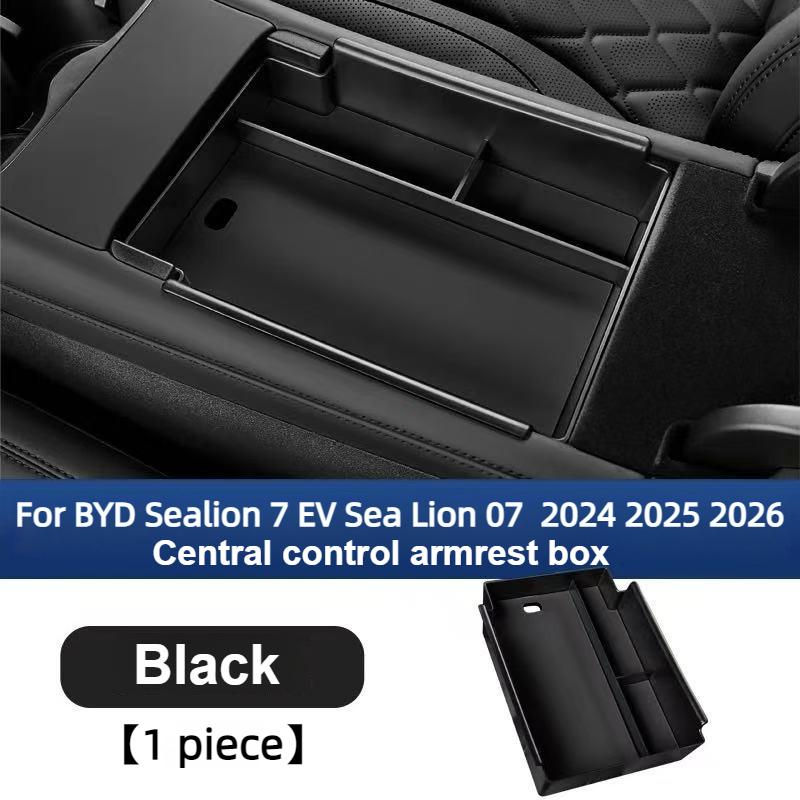 Car Dashboard Navigation Screen Storage Box for BYD Sealion 7 EV Sea Lion 07 Interior Accessories 2024 2025 2026