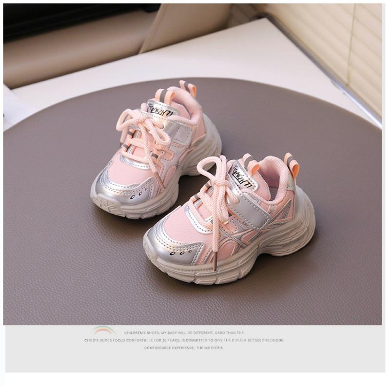 Kindersportschuhe Herbst Neu Jungen Atmungsaktive Freizeitschuhe Weiche Sohle Bequem und Leicht Mädchen Laufschuhe