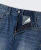 Musinsa Standard Woman Women'S Lightweight Denim Maxi Skirt [Medium Indigo]