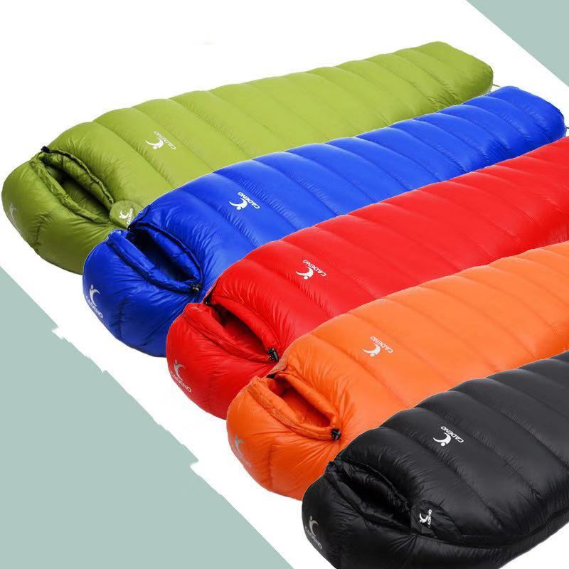 Woqi Ultralight Down Sleeping Bag Hiking Sleeping Bad With Compression Sack,Outdoor Mummy Bag for Camping