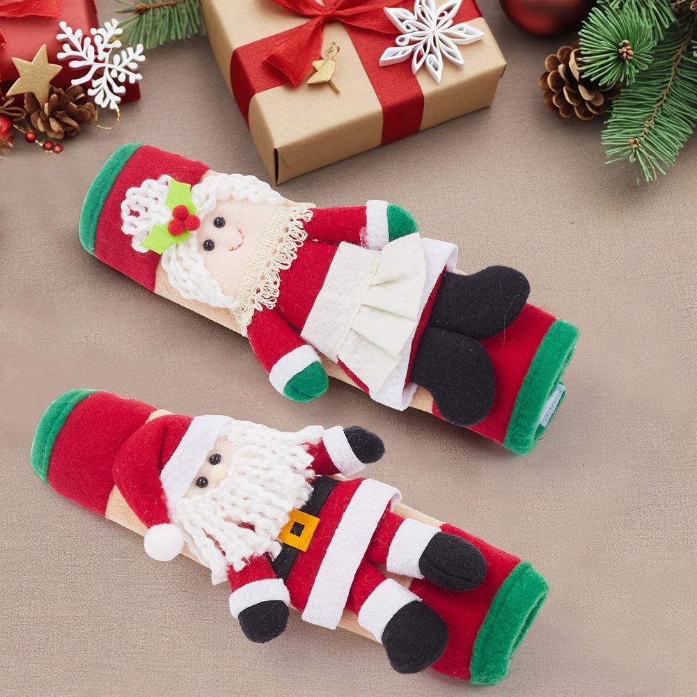 Christmas Celebration Christmas Decor Festive Handle Covers Perfect For Microwaves Protection From Grease Stains And Water