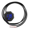 DC4-100V Waterproof Voltmeter Auto Voltage Test LED Digital Voltmeter Circular 2-wire Voltmeter Reverse Connection Protection