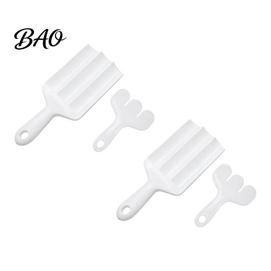 Meatball Press for Home Maker Tool with Pusher, 3/4 Compartments Design, Food Grade PP Spoon Shrimp Paste Non Stick Spoon, Nonstick Efficient