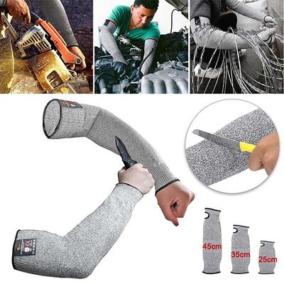 Manchette de Protection pour Bras et Poignet de Travail Extérieur Anti-Coupure Preuve de Perforation Garde-Bras Manchette de Sécurité pour le Travail du Bois