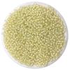 Solid Color 2/3/4mm Glass Seed Beads, Silver Lined, Dyed AB Cream, Round for Handmade Beading & Bracelets.