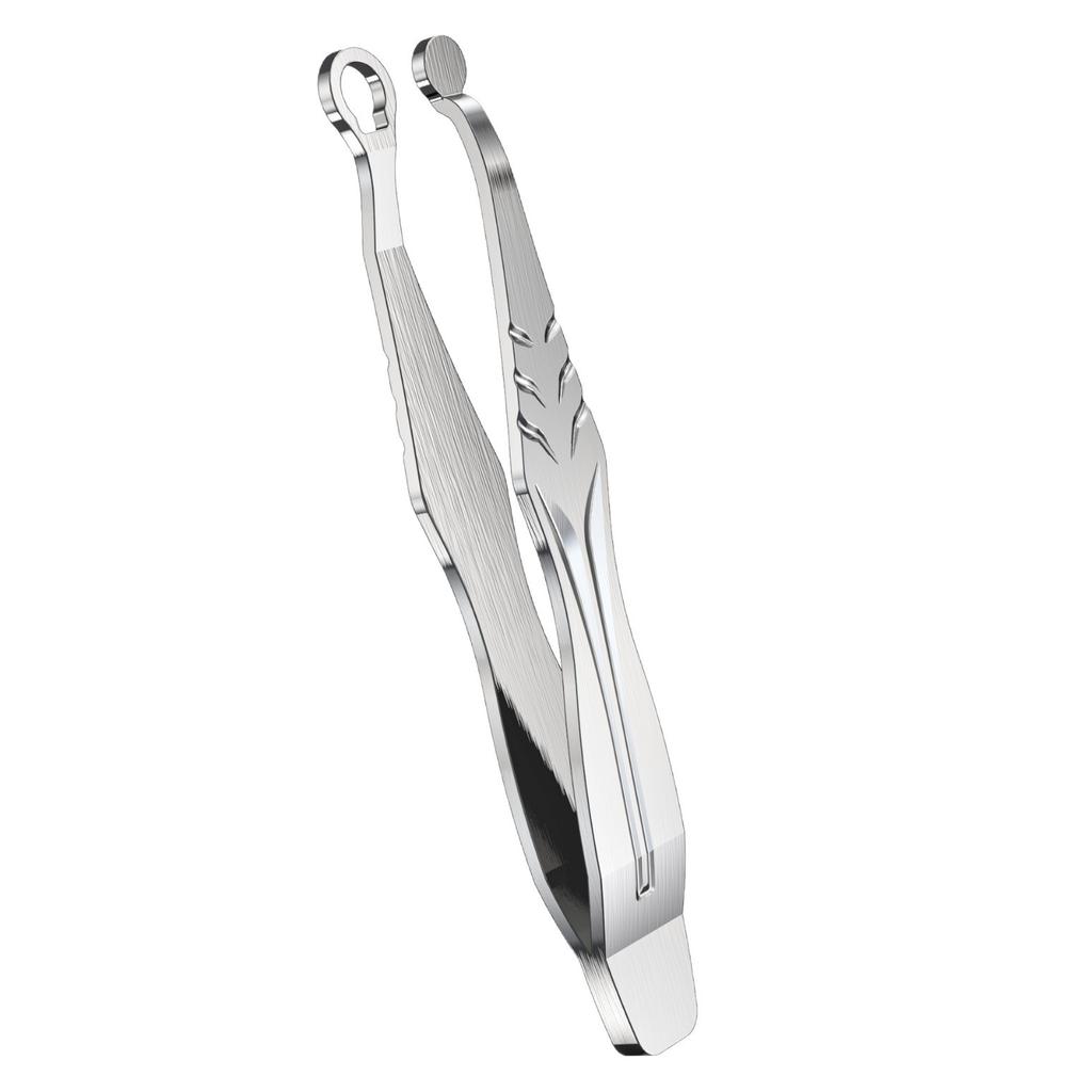Non-Toxic 1/3 Pcs Stainless Steel Manual Round Head Nose Hair Clip Travel Portable Sharp Nose Hair Cleaning Tool