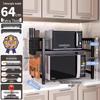 Mi Ling Retractable Kitchen Microwave Oven Rack