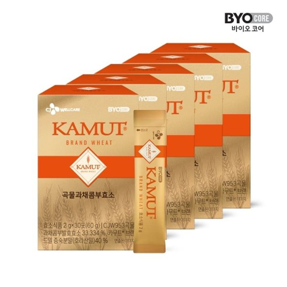 

CJ WELLCARE Biocore Grain and Vegetable Kombu Enzyme (400,000 30 packs) 5 boxes / 5 months
