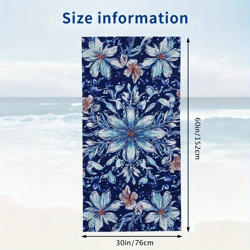 Beach Towel For Adults, Towel Blanket, Ultra Absorbent Quick-Drying Pool Towels For Travel, Swimming, Camping