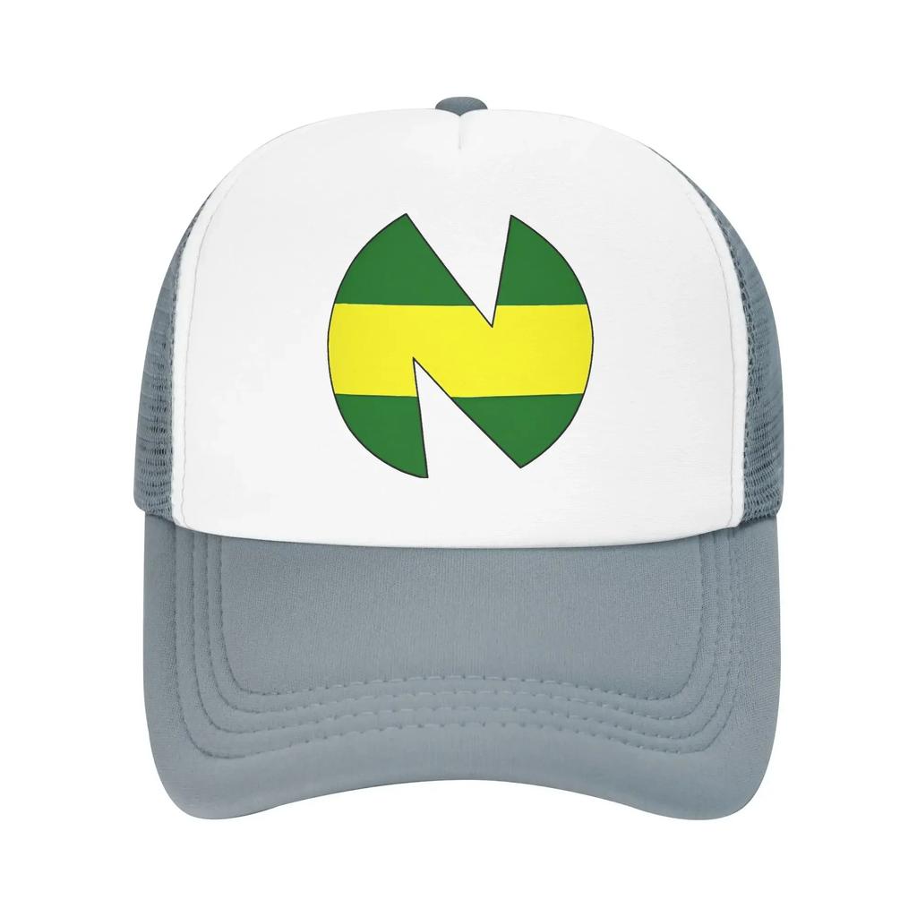 Nankatsu Team N Netz-Sonnenhüte Unisex Teens Individuell DIY Trucker-Kappe Frühling yk Lustig Wandern Angeln Sonnenschutz Baseballkappe