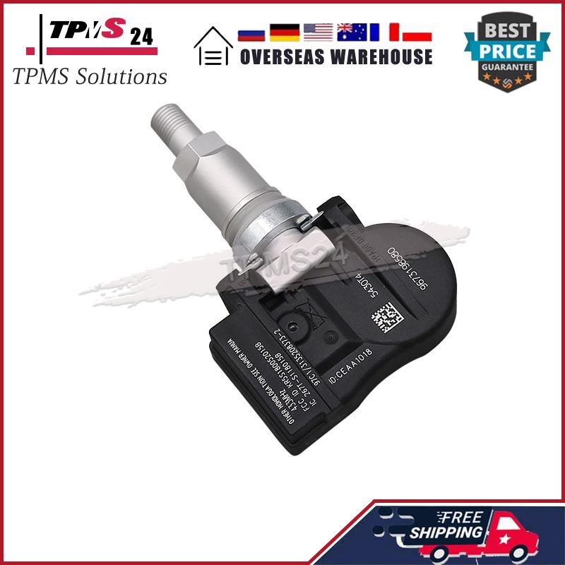 Senzor TPMS de monitorizare a presiunii pneurilor auto 5430T4 9673198580 Pentru Peugeot 207 307 407 508 607 807 1007 Pentru Citroen C4 C5 C6 C8 433Mhz