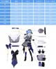 VTuber Cosplay Hoshimachi Suisei Cosplay Costume VTuber Cosplay Hoshimachi Suisei Cosplay Costume Virtual YouTuber VTuber Hololive [NOKIJP] Sui-chan