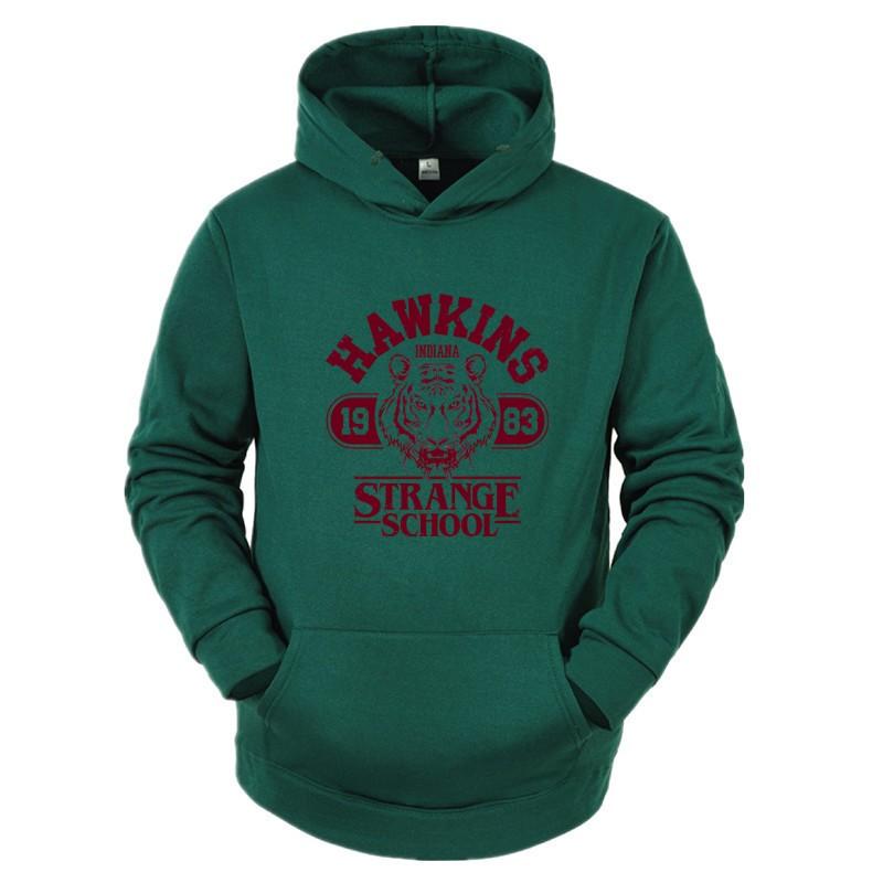 Men's Casual Hoodie, Milan Print, Comfortable and Versatile Long-Sleeve Fleece Sweatshirt for Autumn and Winter