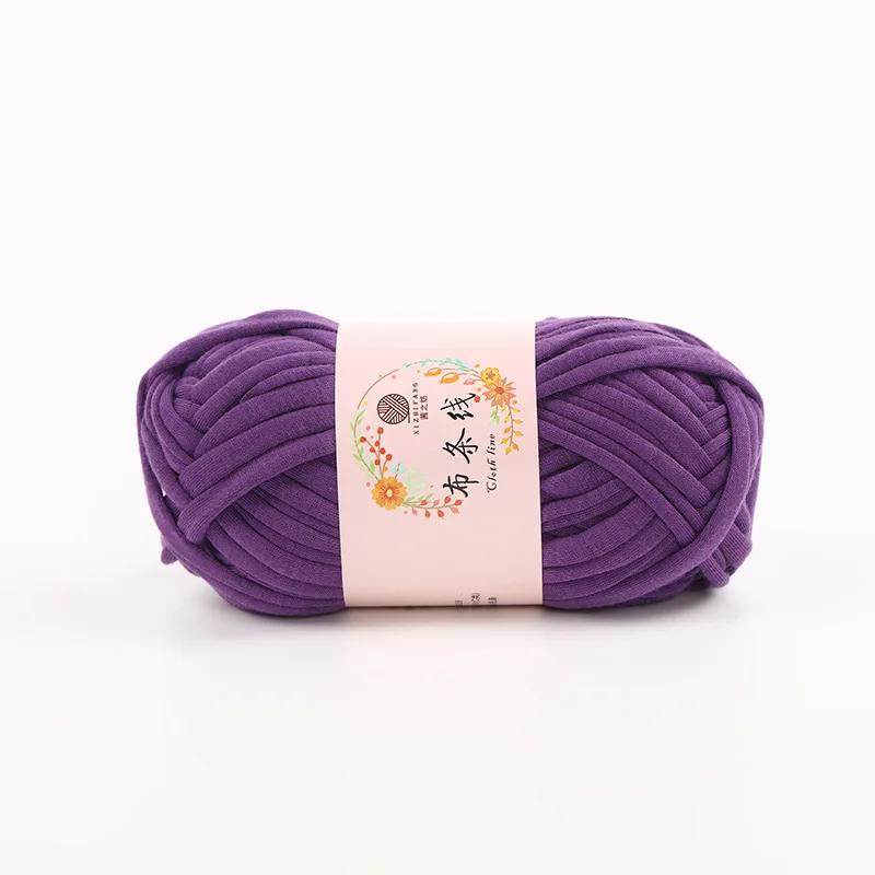 T Shirt Bulky Yarn for Hand Knitting Carpet Knitting Trap Crochet DIY Bag Purse Blanket Soft Thick Cloth Trapillo Yarn