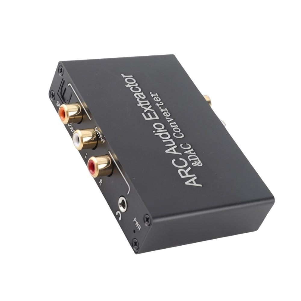 Supports ARC/ Optical/Coaxial Input Switching Digital Analog Sound Converter for PS4