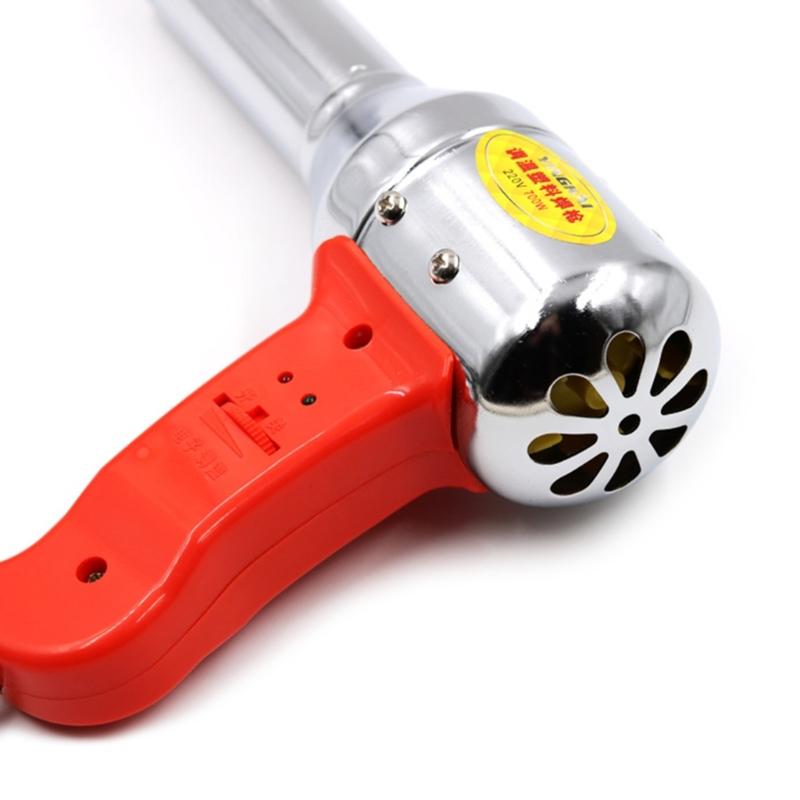 700W 220V-240V Plastic Hot Air Welding Guns Torch Tool Plastic Welding Torch Machine Adjustable Heat Air Guns Kit Welder