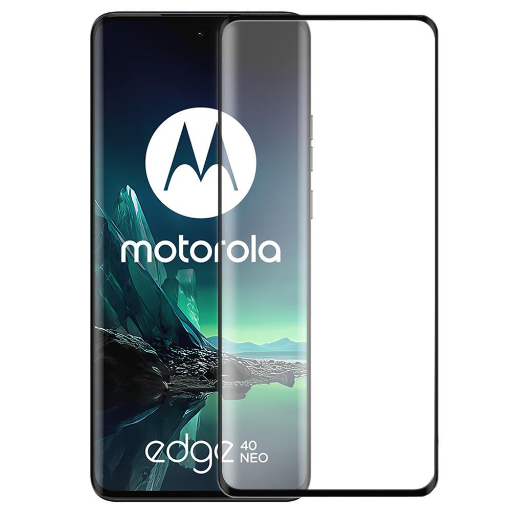 Tempered Glass for Motorola Edge 40 Neo, with a Black Frame