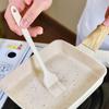 White Non-stick Silicone Spatula Oil Brush Food Clip Cooking Utensils Beef Meat Egg Kitchen Scraper Wide Pizza Cooking Tools