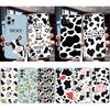 Cartoon Art Cow Transparent Phone Case for Motorola Moto G7 G8 G9 G84 G85 G73 G24 G15 Z2 Play Power Plus
