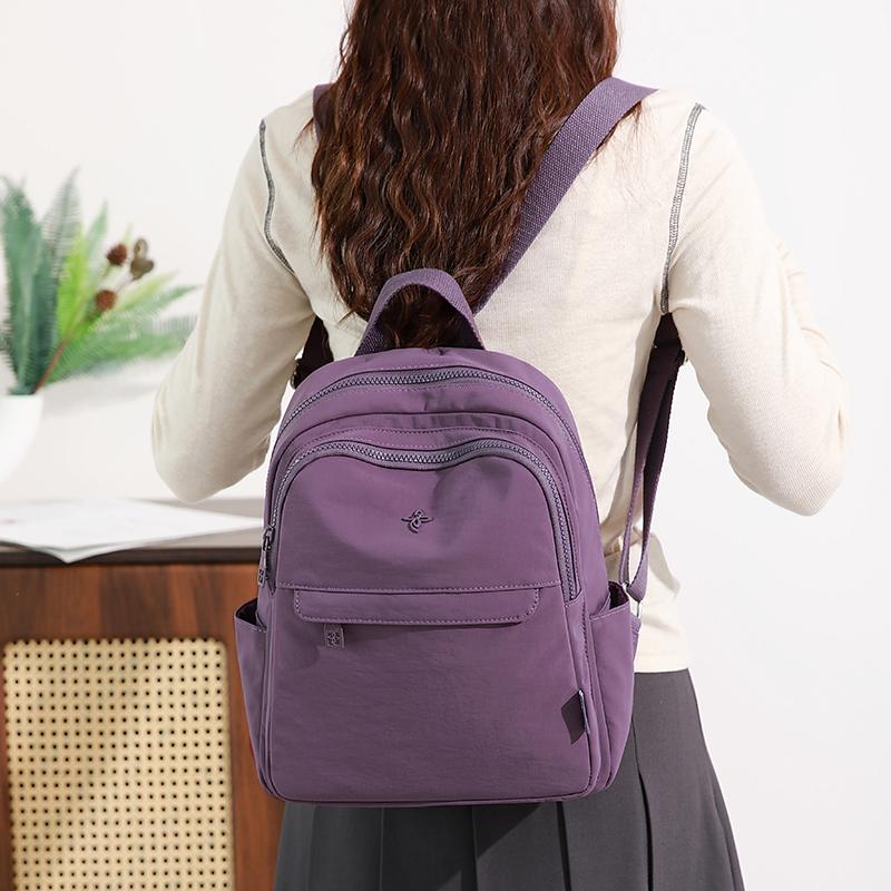 Lightweight Dual Shoulder Bag Large Capacity Student Backpack Commuting Chest Bag Travel Female Travel Backpack