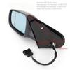 Pro 1997-2007 Volkswagen Golf Jetta Levá/Pravá Strana Elektrické Vyhřívané Černé Vnější Zpětné Zrcátko