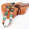 Ukulele Strap Adjustable Ukulele Shoulder Strap J Hook Ethnic Style Ukulele Belt
