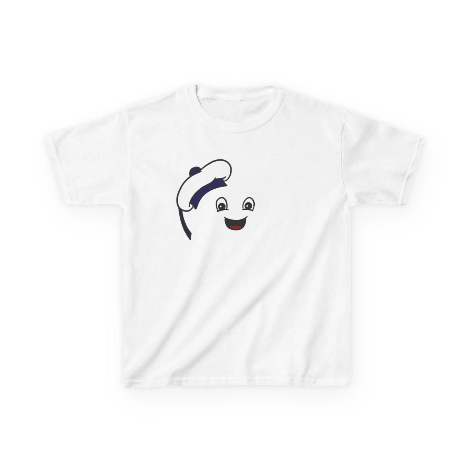 Stay Puft Face Ghostbusters YOUTH Tshirt Funny Marshmallow Man Kids Tee 3XL