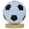 Ball Led Soccer Night Light Wood Base Lamp For Bedroom Use Decorations Gift