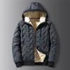 Men's Hooded Winter Jacket - Ultra-Warm Plus Velvet Cotton Outerwear