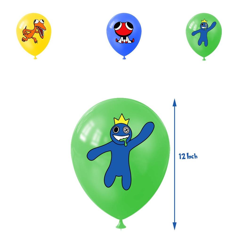 Roblox Friends Rainbow Party Supplies Banner Cake Topper Balloons Kids Birthday
