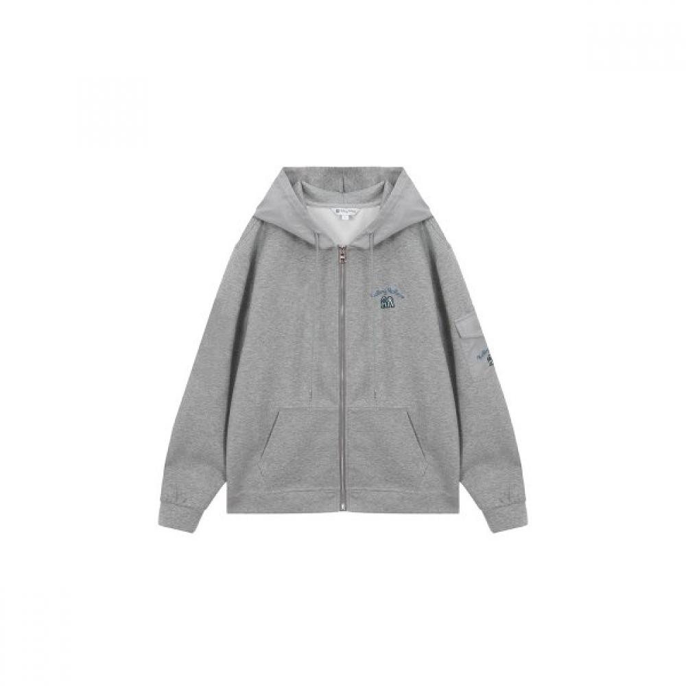 Rolling Rollie Unisex Pocket Training Jumper Gray S