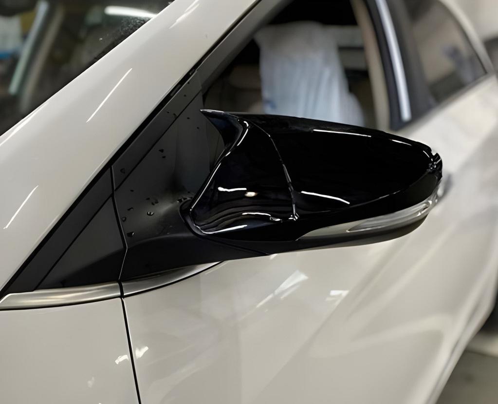 BMW-style Mirror Caps with Cut-out (2 Pcs) for Hyundai I-30 2012-2017