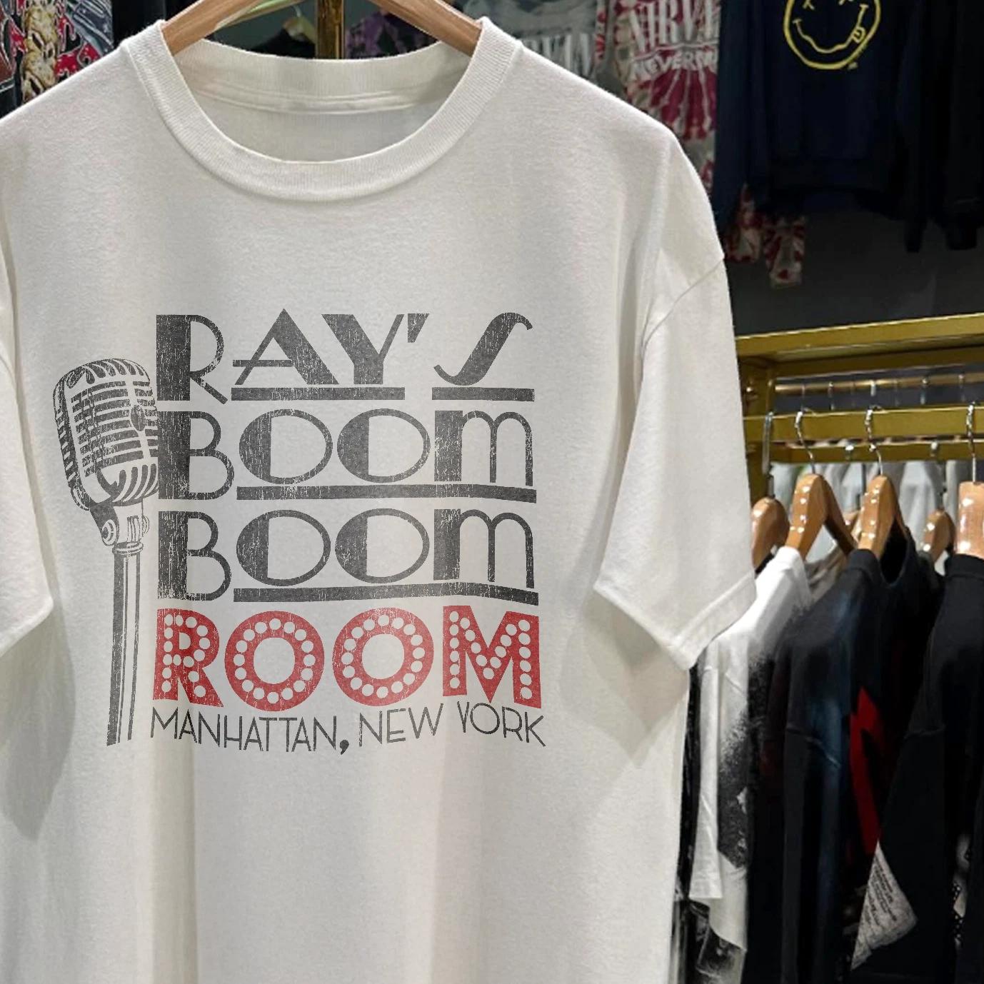 90s Boom Boom Room NY Washed T-Shirt White XL 3XL