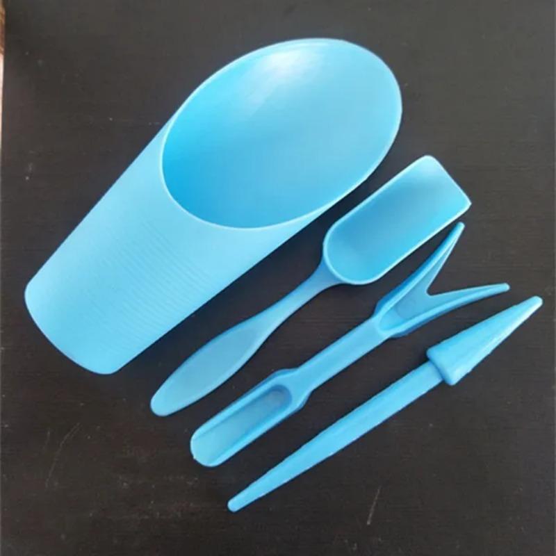4PCS/1 Set Mini Planting Tools Transplant Tool Kit Including 4 Pcs Tools Garden Accessories Seedling Shovel Transplanting Equipment