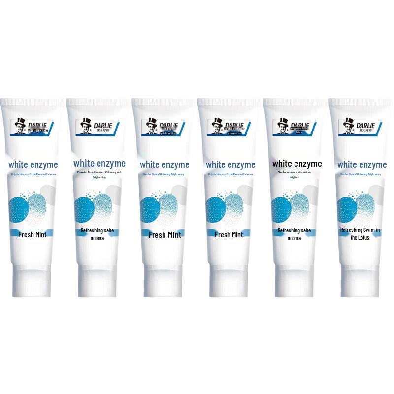 

Hawley (Darlie) White Enzyme Fresh Mint Toothpaste 6-Pack Bundle