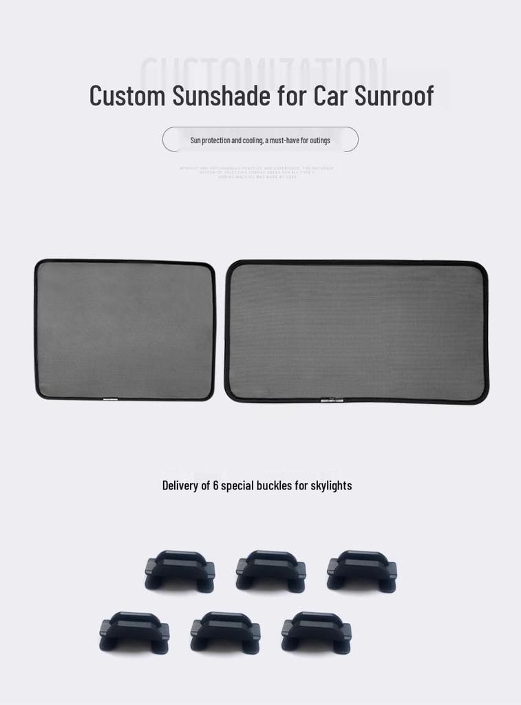 Volkswagen Tiguan Tetto Panoramico Rete Zanzariera e Tenda Parasole