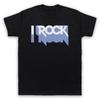 I Rock Hipster Retro Slogan Funny Cool Rocker Mens And Womens T-Shirt