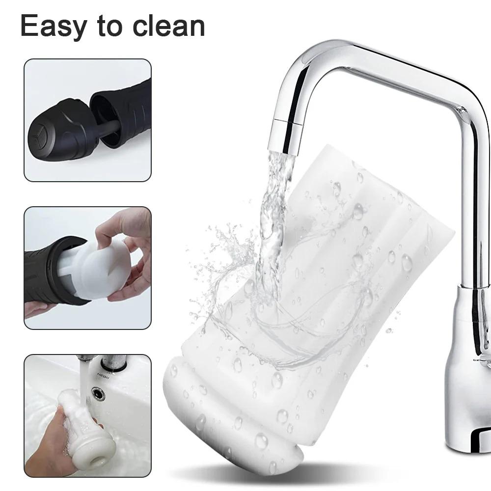 Automatic Male Masturbator Vibration Blowjob Sucking Machine Silicone Vagina Masturbation Cup Sex Toys Adult Goods for Men