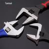 Tanlihuo Multi-Functional Short Handle Adjustable Wrench for Kitchen and Bathroom Disassembly.
