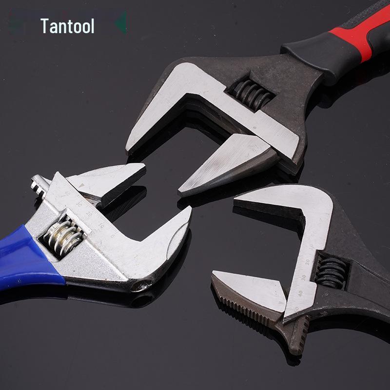 Tanlihuo Multi-Functional Short Handle Adjustable Wrench for Kitchen and Bathroom Disassembly.