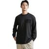 Calvin Klein Cotton Crew Neck Long Sleeve T-Shirt Men Tops Space-Black J324494
