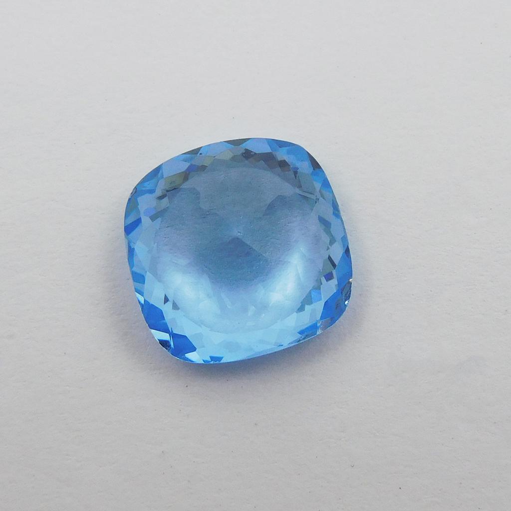 Natural Blue Sapphire 11.15ct Square Cushion Certified Loose Gemstone