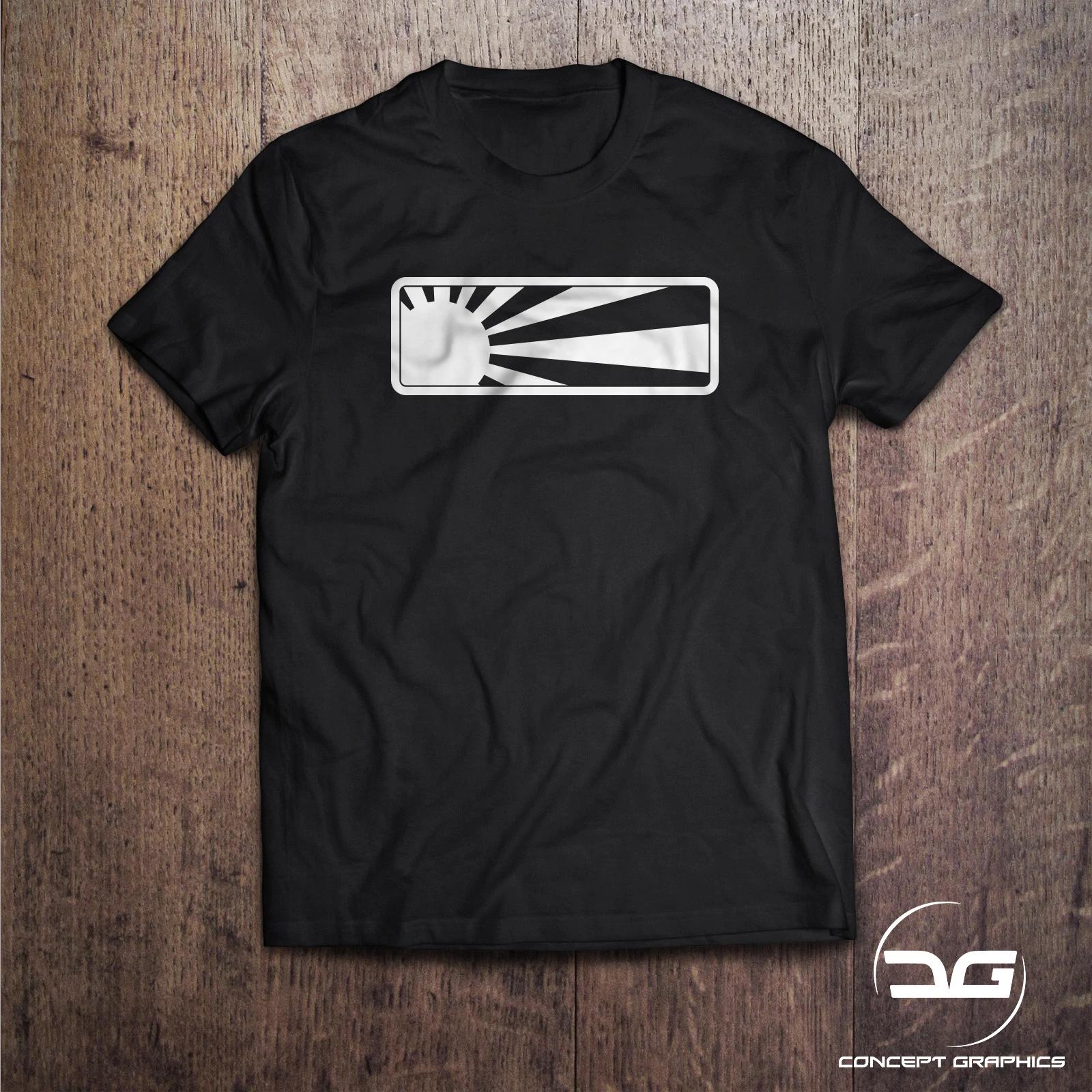 JDM Rising Sun Funny Novelty Mens Black Car Drift/Race T-Shirt Tee Euro DUB L