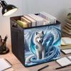 The Fox and The Dragon 5D Diamond Painting Storage Basket Full Round Drill Mosaic Diamond Embroidery Cross Stitch Kits Home Decor Home Decor